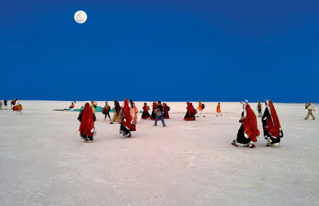 Little Rann of Kutch with Grater Rann of Kutch